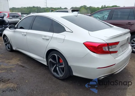 2020 Honda Accord Sport из США, поврежденный, VIN 1HGCV1F31LA126499